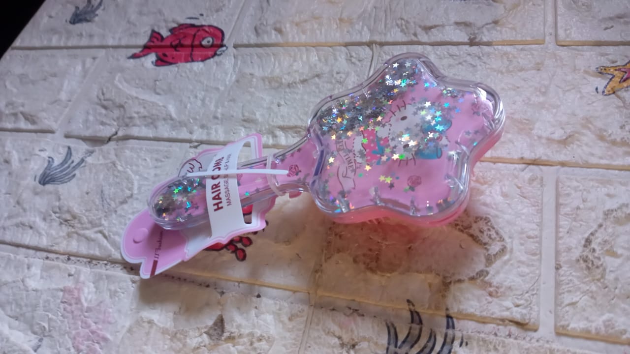 12572 Cartoon Hair Brush Massage Shower Comb Blur Wet Salon Hair Brushes Hair Styling Tools, Glitter Comb, Soft & Smooth Brush, Mermaid Brush For Kids Return Gifts For Kids (1 Pc ) 12572 Cartoon Hair Brush Massage Shower Comb Blur Wet Salon Hair Brushes Hair Styling Tools, Glitter Comb, Soft & Smooth Brush, Mermaid Brush For Kids Return Gifts For Kids (1 Pc )